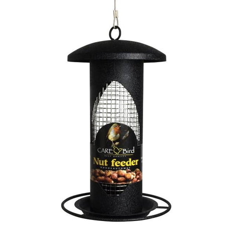 CARE-Bird Foderautomat 'De Luxe' till nötter 27cm - Svart