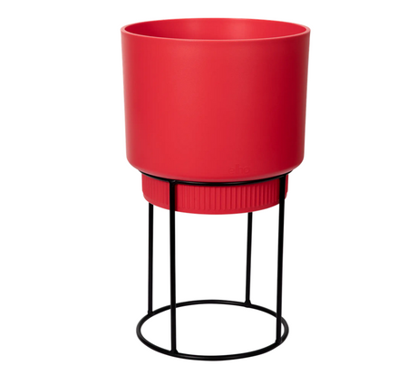 'b.for Studio Round' Ytterkruka 22cm - Brilliant Red