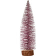 Xmas Deco Julgran 'Glitter' 35cm Rosé