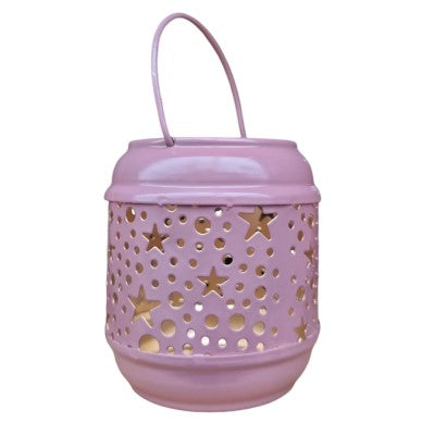 Lykta för värmeljus - Lila