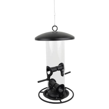 CARE-Bird Foderautomat till frö Liten 26cm - Svart