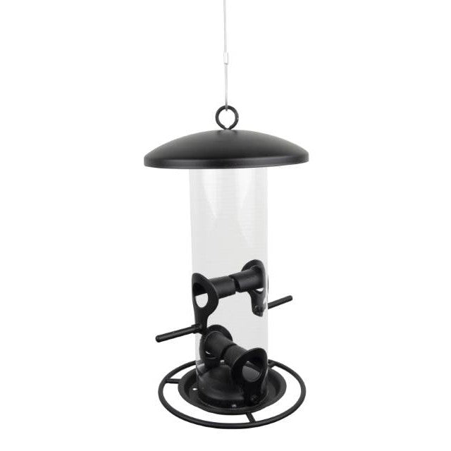 CARE-Bird Foderautomat till frö Liten 26cm - Svart