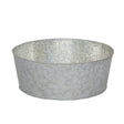 Kruka i metall Grå D22cm