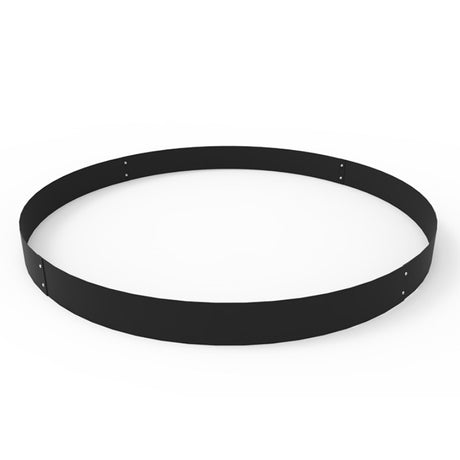 Planteringskant Cirkel Svart H120x1400mm