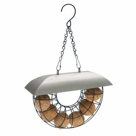 Talgbollshållare 'Halvmåne' inkl 6st talgbollar