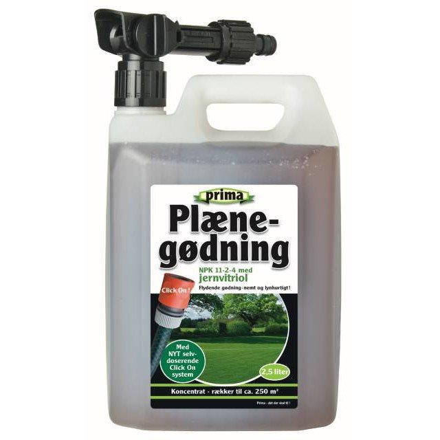 PRIMA Click on Gräsmattegödning 2,5l