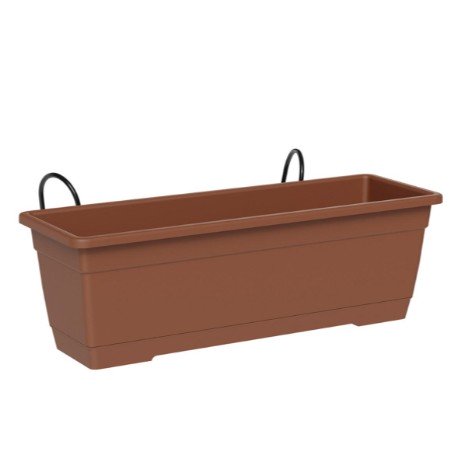 Balkonglåda BIRKA KIT L50cm CLAY