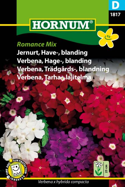 Trädgårdsverbena Mix 'Romance' frö