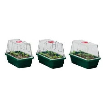 Miniväxthus 'Mini High Dome' 3-pack