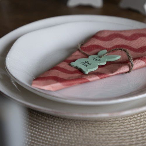 Kanin Hängande 'Glad Påsk' Grön