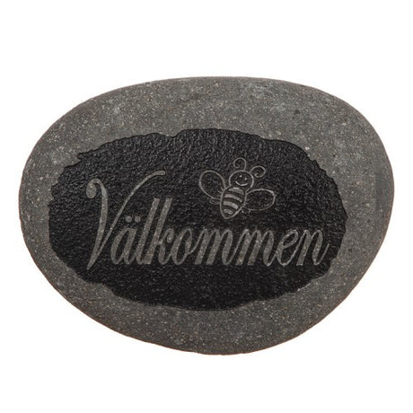 Sten 'Välkommen' med Humla