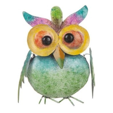 Uggla i hamrad plåt 15cm