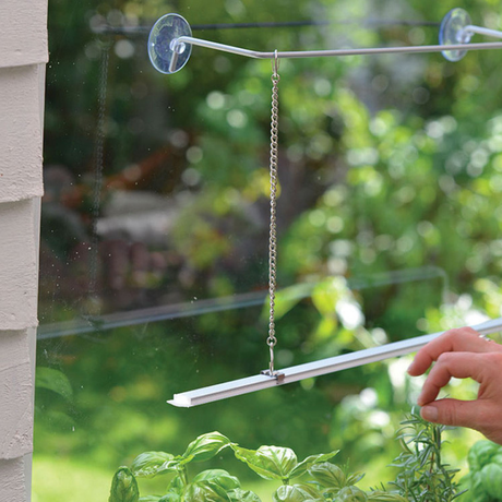 Växtbelysnings Hängare med sugproppar