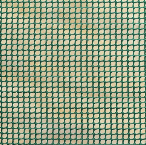 Skyddsnät 1x25m Grön 6mm