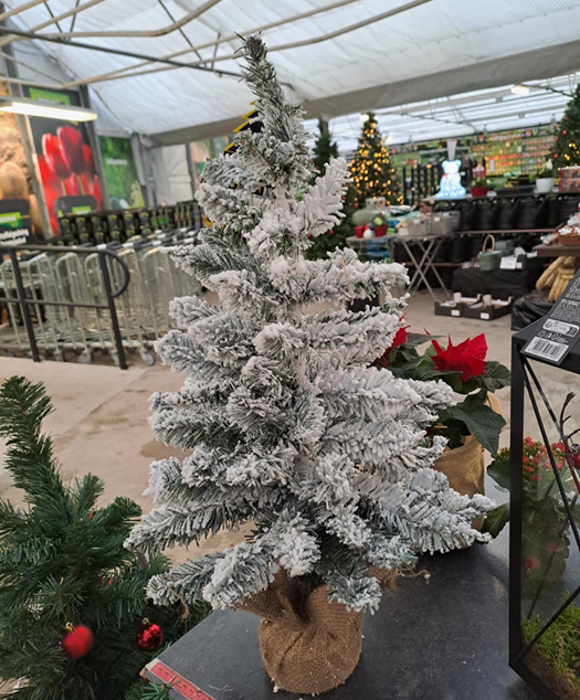 Konstgran 'Flock' Mini 60cm