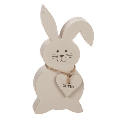 Kanin Stående 'Glad Påsk' med Hängande öra