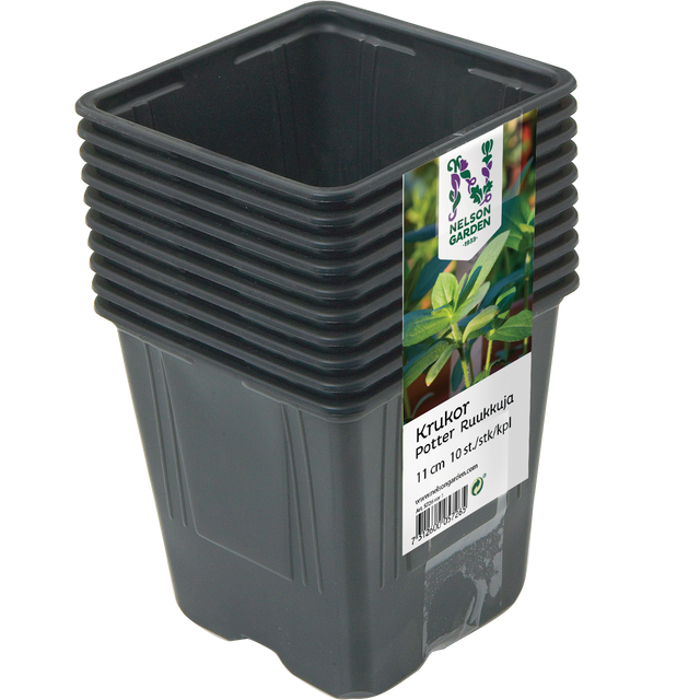 Planteringskruka Fyrkantig 11cm - 10st