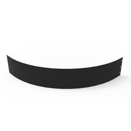 Planteringskant Kvartsbåge Svart H180x1150mm