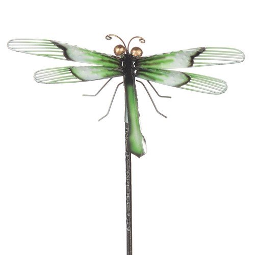 Sticks i Plåt 110cm Trollslända Grön