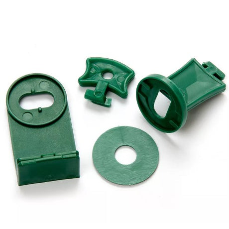 Växthusfästen & Clips Mix 60st