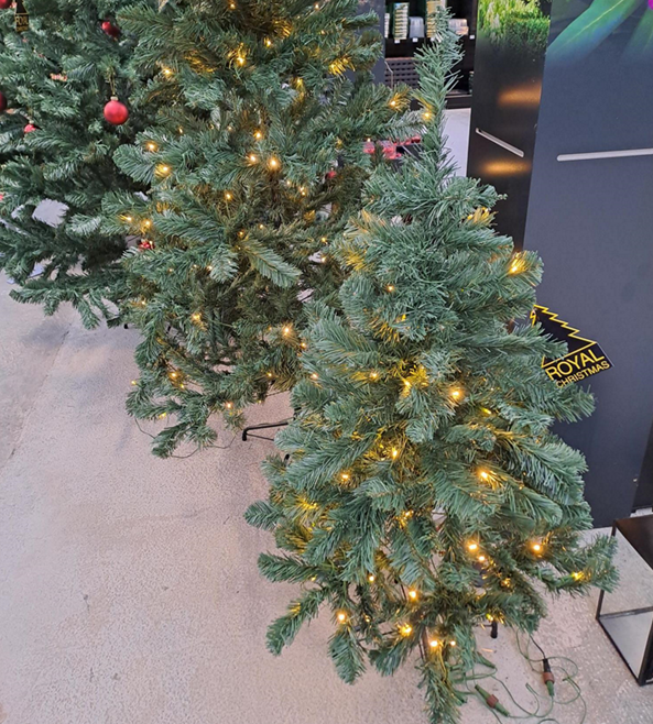 Konstgran 'Dakota' 120 cm inkl LED belysning