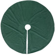 Julgransmatta 'Velour' L - Grön