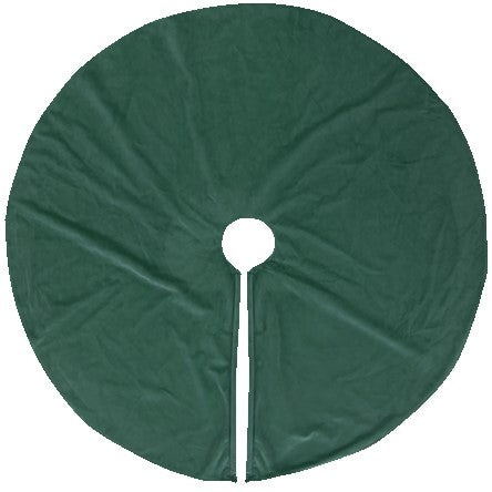 Julgransmatta 'Velour' L - Grön