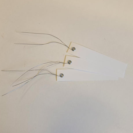 Hängetikett Vit 100x20mm - 250st/fpn