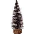 Xmas Deco Julgran 'Glitter' 25cm Brun