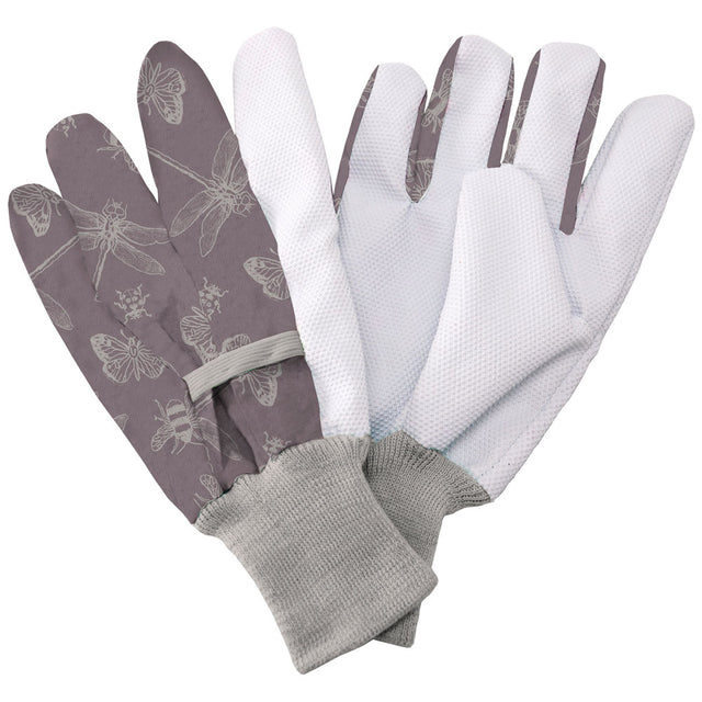 Kent & Stowe Trädgårdshandske 'Bugs Purple' Medium