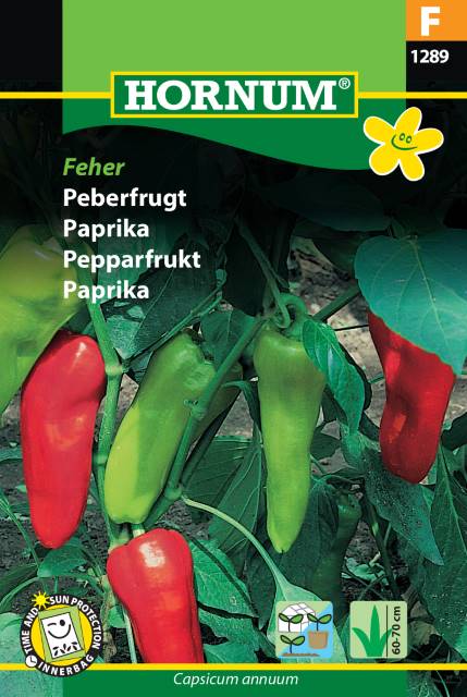 Paprika 'Feher' F1 frö