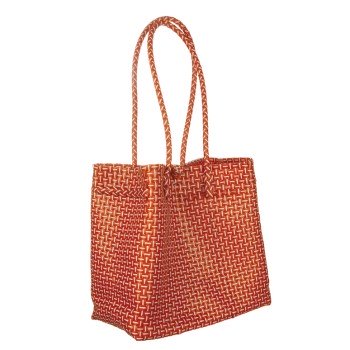 Väska i konstmaterial Small Orange