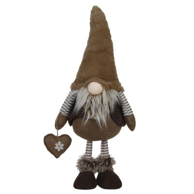 Tomte Brun Stående H60cm