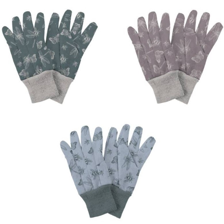 Kent & Stowe Handske 'Flutterbugs' 3-pack Dam M