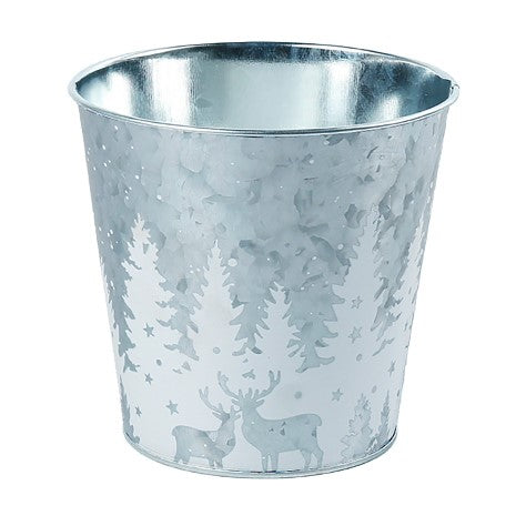 Kruka i metall 'Granar' D13cm