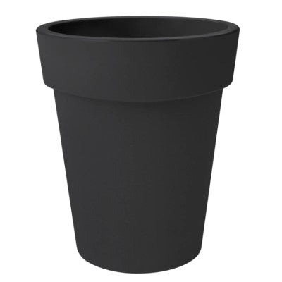 Green Basics Top Planter High 35cm - Living Black