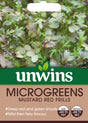 Microgreens 'Mustard Red Frills' Mix