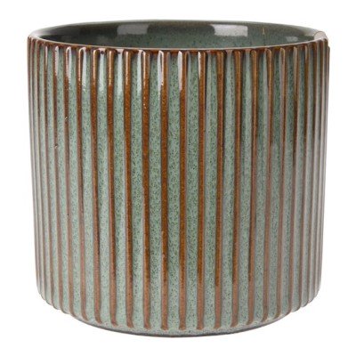 Kruka 'Green Emboss' 11x9cm