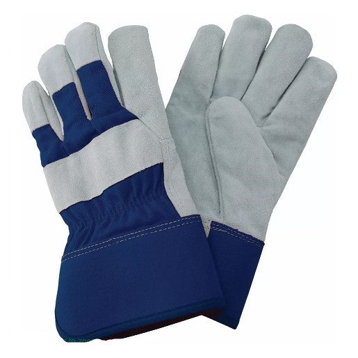 Kent & Stowe Handske 'Flecce Rigger' Navy - Dam M