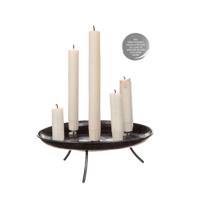 Ljusfat för stumpar 23cm