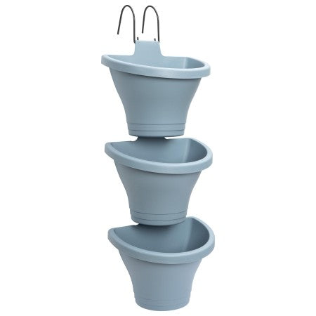 Corsica Vertical Forest 24x16cm 3-set Vintage Blue