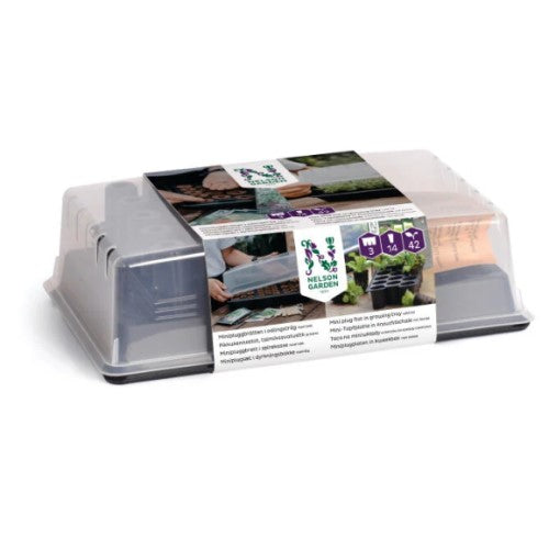 Odlingstråg med Minipluggbrätte 24x38cm