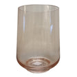 Glasvas 'Cylinder Light Pink' 22x16cm