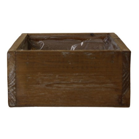 Trälåda natur D17cm