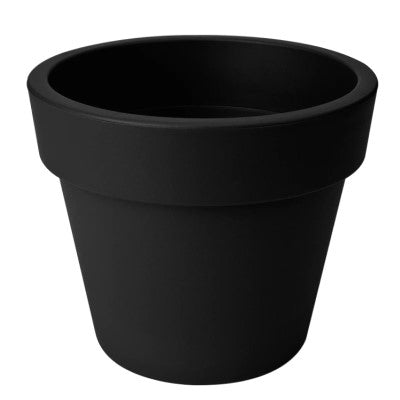 Green Basics Top Planter 40cm - Living Black