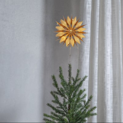 Toppstjärna LED 'Flinga Gold'