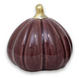 Keramik pumpa 'Fenja' Aubergine L - Oval