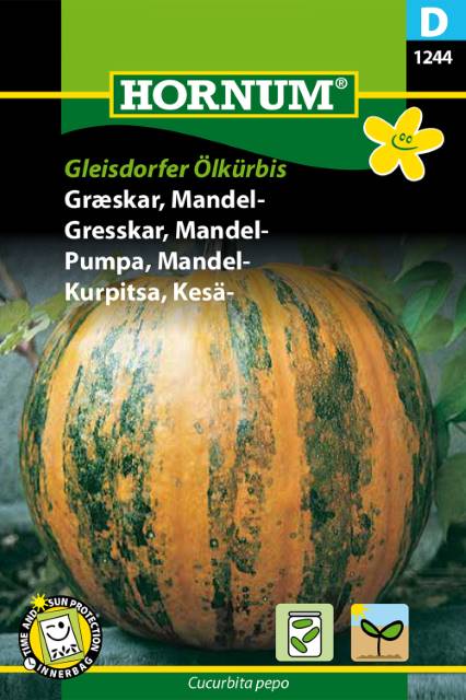 Mandelpumpa 'Gleisdorfer Ölkürbis' frö
