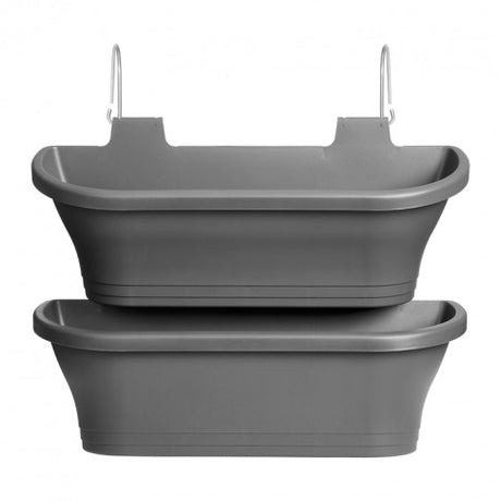 Corsica Vertical Forest Large 2-set Anthracite