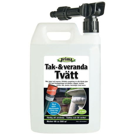 PRIMA Click on Tak- & Verandatvätt 2,5l